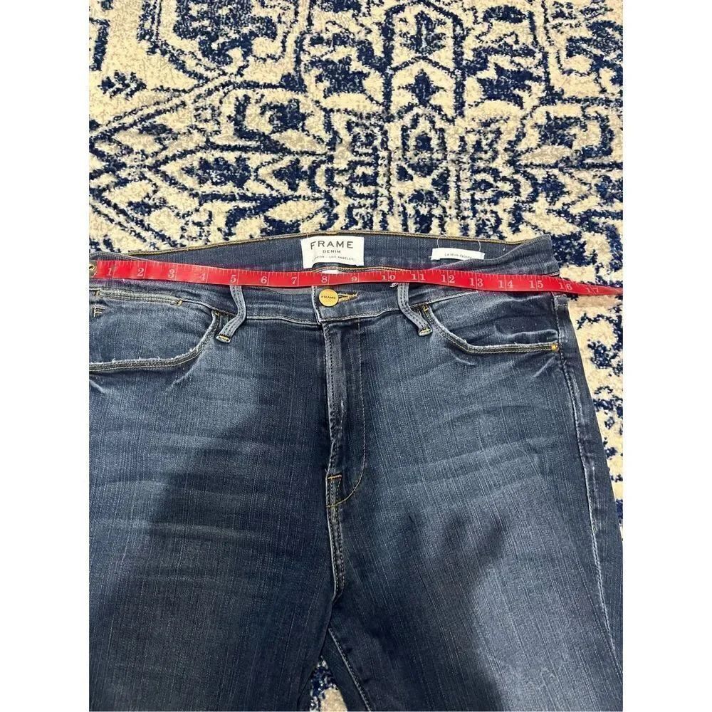 EUC Frame Denim Le High Skinny Stagger Hem - Picture 10 of 13